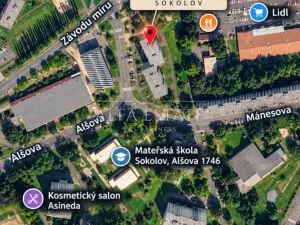 Prodej bytu 2+1, Sokolov, Mánesova, 63 m2