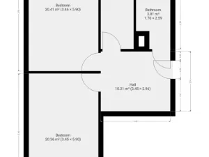 Prodej bytu 2+1, Praha - Hostivař, 66 m2