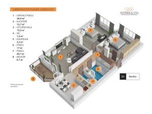 Prodej bytu 3+kk, Mladá Boleslav, 17. listopadu, 92 m2