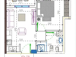 Prodej bytu 2+kk, Golem, Albánie, 54 m2