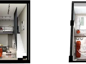 Prodej bytu 2+kk, Qerret, Albánie, 44 m2