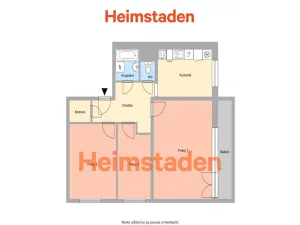Pronájem bytu 3+1, Albrechtice, Hornická, 78 m2