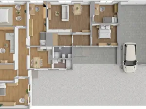 Pronájem rodinného domu, Uherský Ostroh - Kvačice, Hradišťská, 60 m2