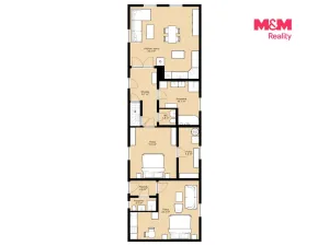 Prodej rodinného domu, Smetanova Lhota - Vrábsko, 170 m2