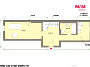 Pronájem bytu 2+1, Mariánské Lázně - Úšovice, Anglická, 50 m2