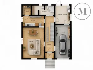 Pronájem rodinného domu, Chroboly, 190 m2