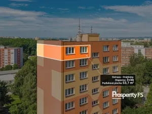 Pronájem bytu 3+kk, Ostrava - Hrabůvka, Plzeňská, 53 m2
