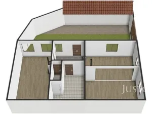 Prodej rodinného domu, Netolice, Koželužská, 70 m2