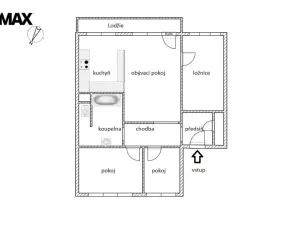 Prodej bytu 4+kk, Litvínov - Janov, Hamerská, 72 m2