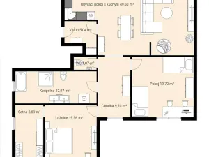 Prodej bytu 3+kk, Radošovice, 127 m2