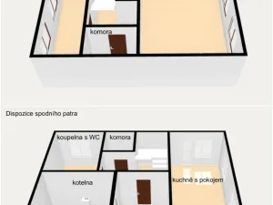 Prodej rodinného domu, Mladkov - Petrovičky, 80 m2