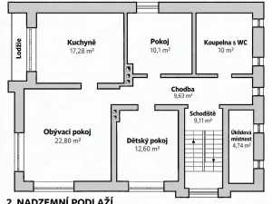 Prodej vícegeneračního domu, Trnová, 192 m2