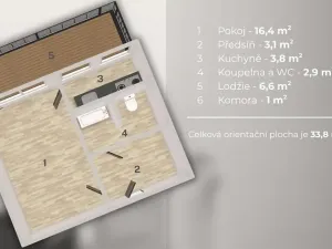 Prodej bytu 1+1, Kralupy nad Vltavou, Krakovská, 27 m2