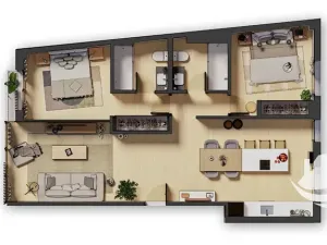 Prodej bytu 3+kk, Palma de Mallorca, Španělsko, 79 m2