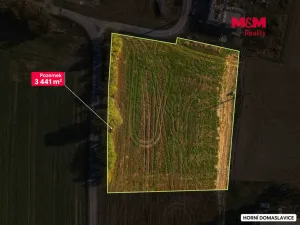 Prodej pozemku pro bydlení, Horní Domaslavice, 3441 m2