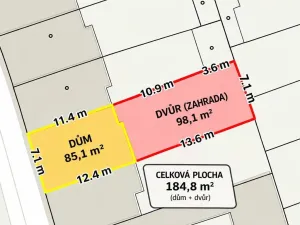 Prodej rodinného domu, Břeclav, Jiráskova, 120 m2