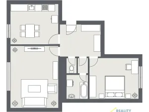 Prodej bytu 2+1, Vysoké Mýto, Pražská, 65 m2