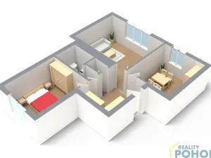 Prodej bytu 2+1, Vysoké Mýto, Pražská, 65 m2