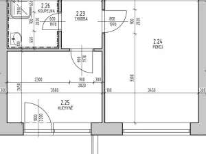 Pronájem bytu 1+1, Břeclav, Na Valtické, 37 m2