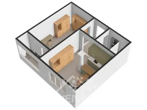 Prodej bytu 1+1, Jablonec nad Nisou, F. L. Čelakovského, 43 m2