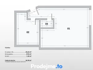 Prodej bytu 1+kk, Znojmo, Mikulášské náměstí, 38 m2