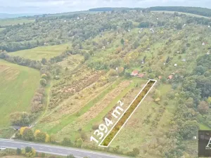 Prodej louky, Uherský Brod, 1394 m2