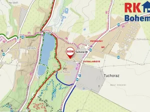 Pronájem rodinného domu, Tuchoraz, 72 m2