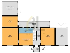 Prodej rodinného domu, Březová, 74 m2