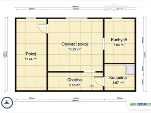 Pronájem bytu 2+1, Šumperk, Jugoslávská, 46 m2