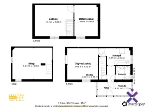 Prodej rodinného domu, Zlín, Bratří Sousedíků, 68 m2
