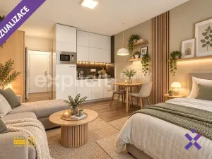 Prodej bytu 1+kk, Zlín, třída Tomáše Bati, 25 m2
