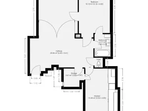 Prodej bytu 2+1, Praha - Vinohrady, Hradešínská, 91 m2