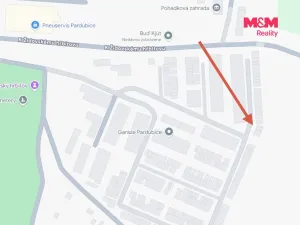Pronájem garáže, Pardubice - Zelené Předměstí, 19 m2