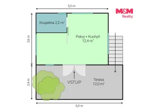 Prodej chaty, Kunvald, 30 m2