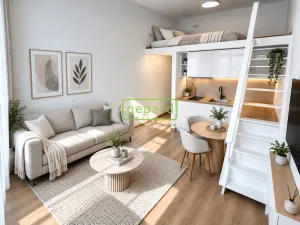 Pronájem bytu 1+kk, Praha - Nusle, Čestmírova, 24 m2