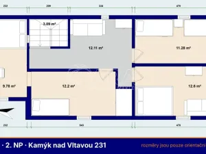 Prodej rodinného domu, Kamýk nad Vltavou, 165 m2