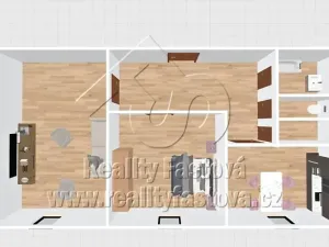Prodej bytu 2+1, Plzeň, Částkova, 57 m2
