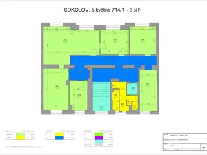 Pronájem kanceláře, Sokolov, 5. května, 20 m2