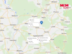 Prodej pozemku pro bydlení, Spálené Poříčí - Lipnice, 851 m2