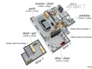Prodej rodinného domu, Lužec nad Vltavou, Šmeralova, 184 m2