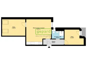 Pronájem bytu 3+kk, Brno - Zábrdovice, Slepá, 63 m2