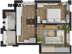 Prodej bytu 2+1, Benešov nad Ploučnicí, Sokolský vrch, 57 m2