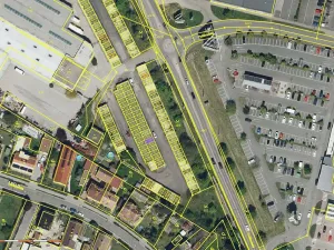 Pronájem garáže, Pardubice - Trnová, Bohdanečská, 18 m2