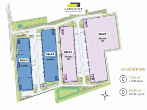 Pronájem skladu, Vejprnice, Tyršova, 16000 m2