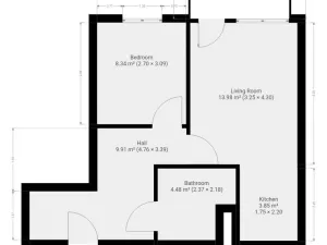 Pronájem bytu 2+kk, Praha - Hostivař, Arnošta Staňka, 44 m2