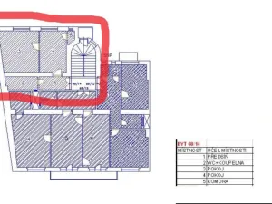 Pronájem bytu 2+kk, Praha - Vršovice, Košická, 43 m2