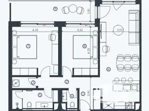 Prodej bytu 3+kk, Umag, Chorvatsko, 83 m2