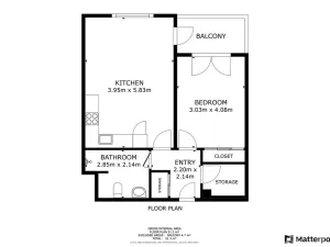 Pronájem bytu 2+kk, Praha - Strašnice, Počernická, 51 m2