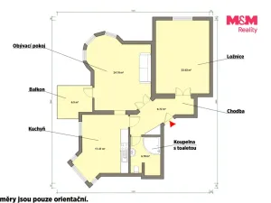 Pronájem bytu 3+kk, Mariánské Lázně - Úšovice, Anglická, 81 m2