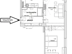 Pronájem bytu 2+kk, Cheb, Školní, 55 m2